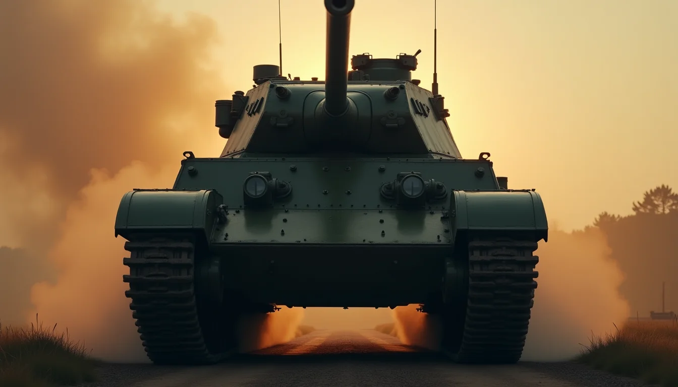 Tier 9 Heavy Tank — cinematic shot