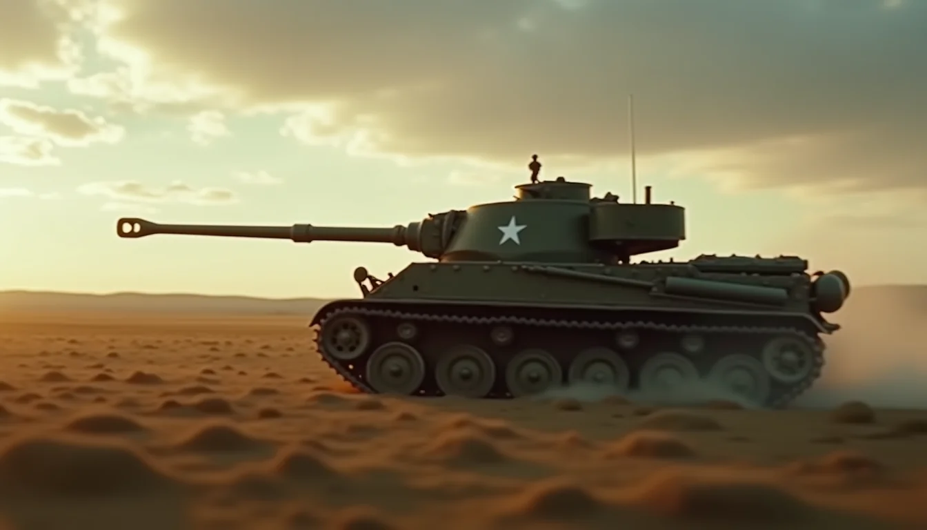 Tier 11 Medium Tank — cinematic shot