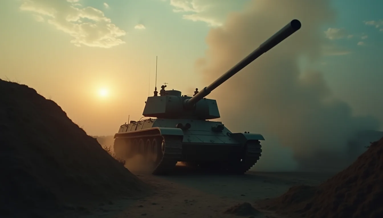 Tier 9 SPG (Artillery) — cinematic shot