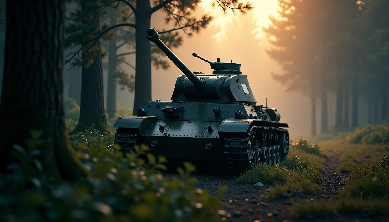 Tier 9 Tank Destroyer — cinematic shot